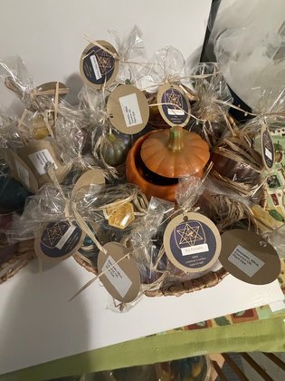 Beeswax pumpkin